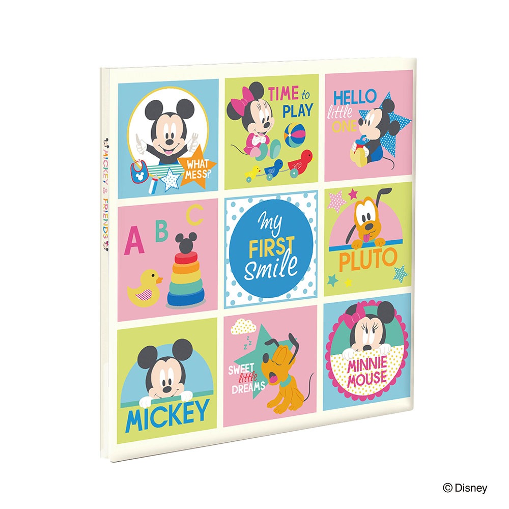 （まとめ買い）フエルアルバム Lサイズ プラコート台紙（白）10枚 ミッキー&フレンズA A-LP-141 [x3]