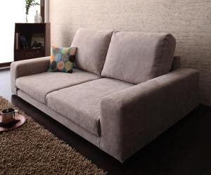 ローソファー 2人掛け おしゃれ カバーローソファ こたつソファ