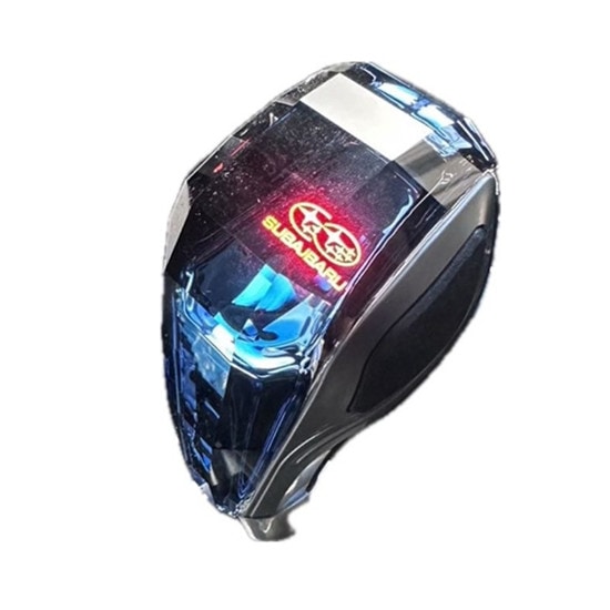 SUBARU　スバル　汎用　LED 車 シフトノブ イルミネーション 点灯 ギアスティックシフトノブ ギアノブ クリスタル 未使用