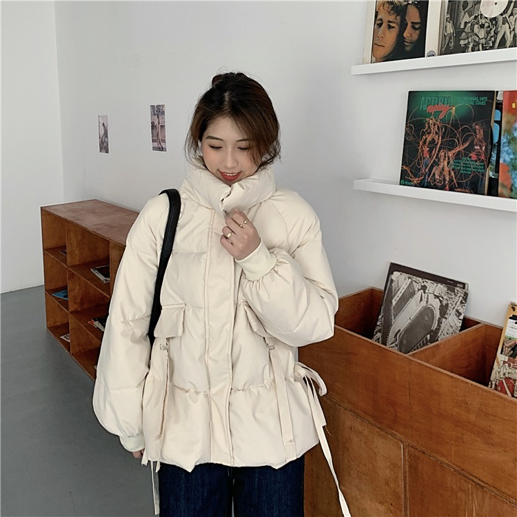 ジャケット アウター コート ブルゾン 白 ホワイト 黒 ブラック もこもこアウター ミディアム丈