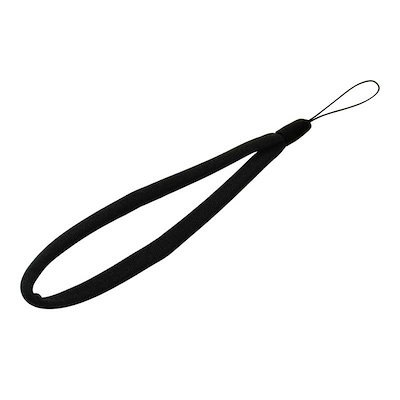 他サイト： ラスタバナナ　丸ひもハンドストラップ ブラック　RSTST00BKの商品画像