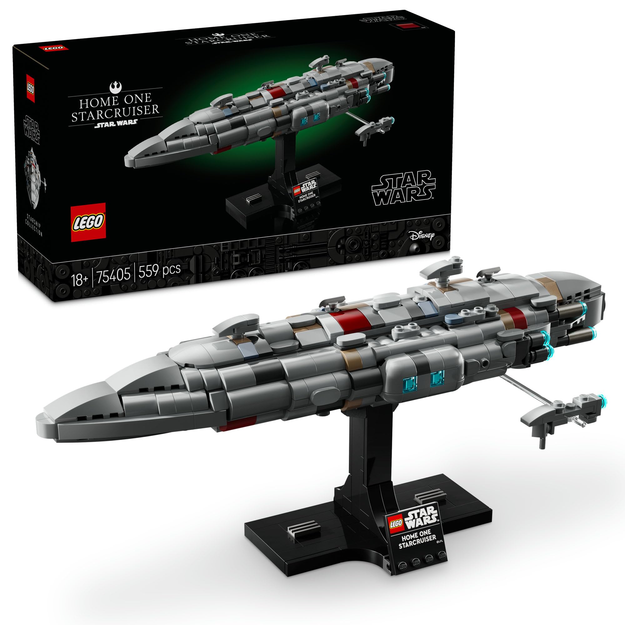 レゴ(LEGO) スター・ウォーズ ホーム・ワン スタークルーザー おもちゃ 玩具 誕生日 プレゼント ブロック 父の日 男性 女性 宇宙 75405
