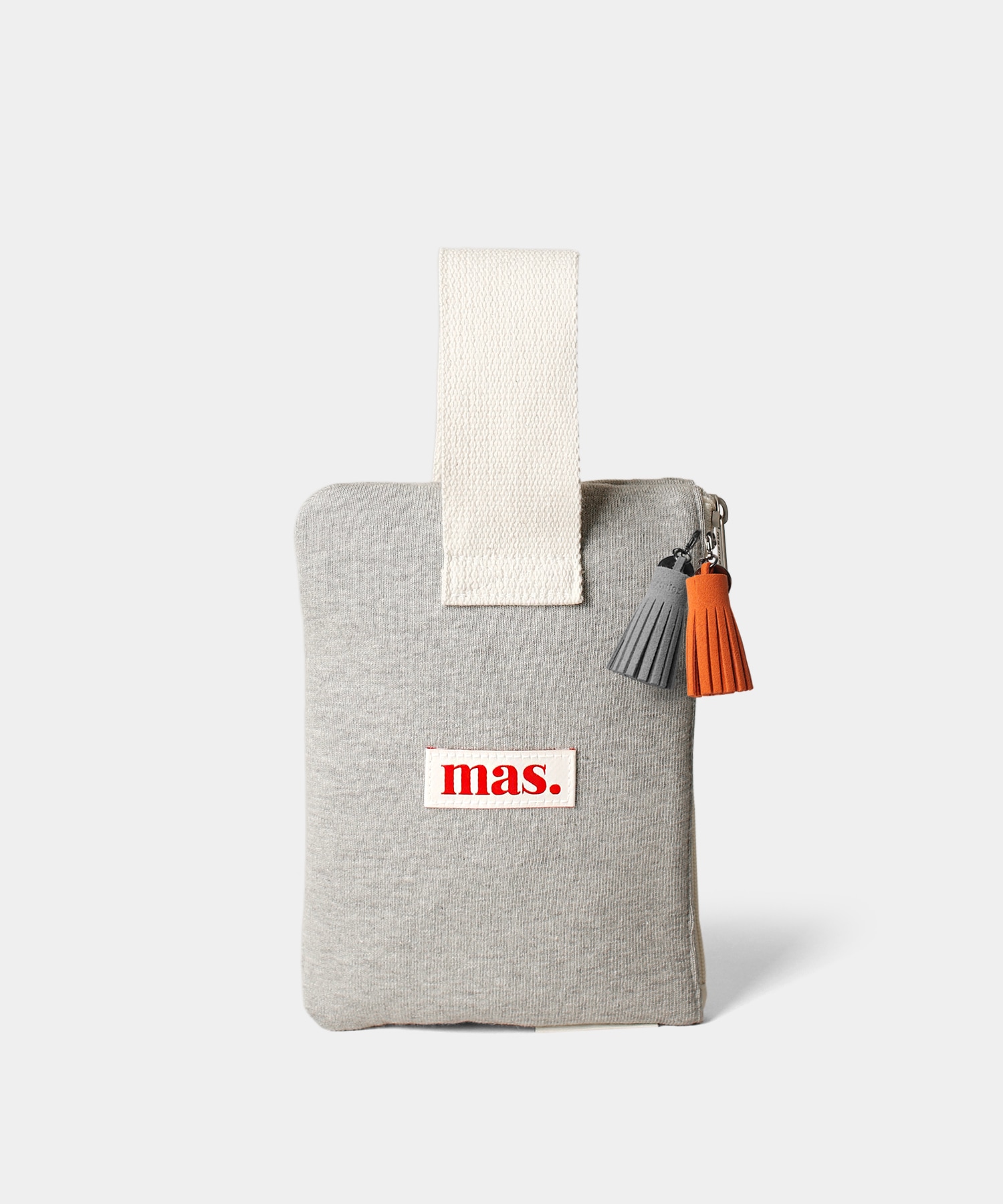 MASMARULEZ ストラップポーチ _ ヘビーウエストスウェットシャツグレー