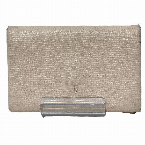 エルメス カルヴィ ローズエグランタイン レザー T刻印 名刺入れ レディース【中古】 13,031円