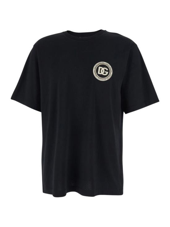 DOLCE & GABBANA Men T-Shirts G8PN9Z G7PZFN0000 Black