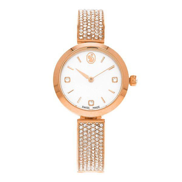 5671202 Illumina クリスタル ブレスレット バングル 女性用 メタル時計