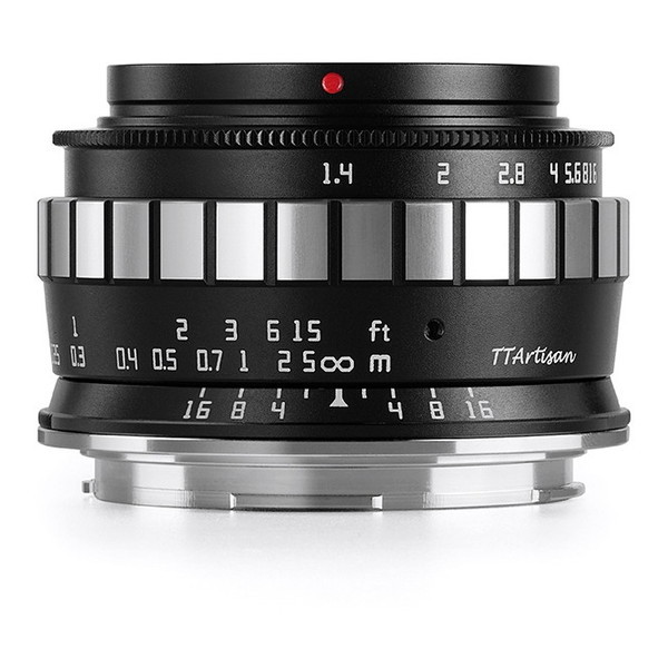 TTArtisan 23mm f/1.4C L (BS) ブラックシルバー 銘匠光学 [単焦点レンズ (L(ライカパナソニックシグマ)(APS-C))]