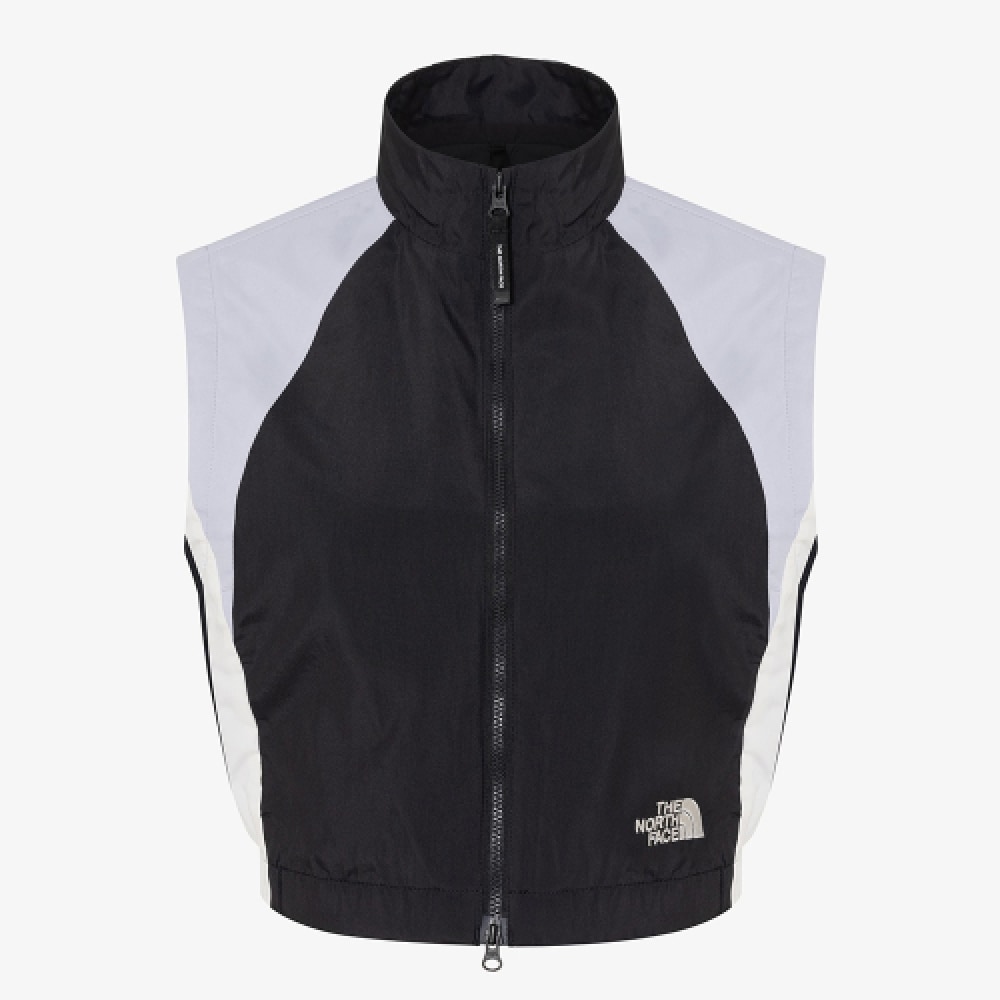 ザ・ノース・フェイス NV3BR30J ホワイトレーベル女性用スロープベスト_ブラック