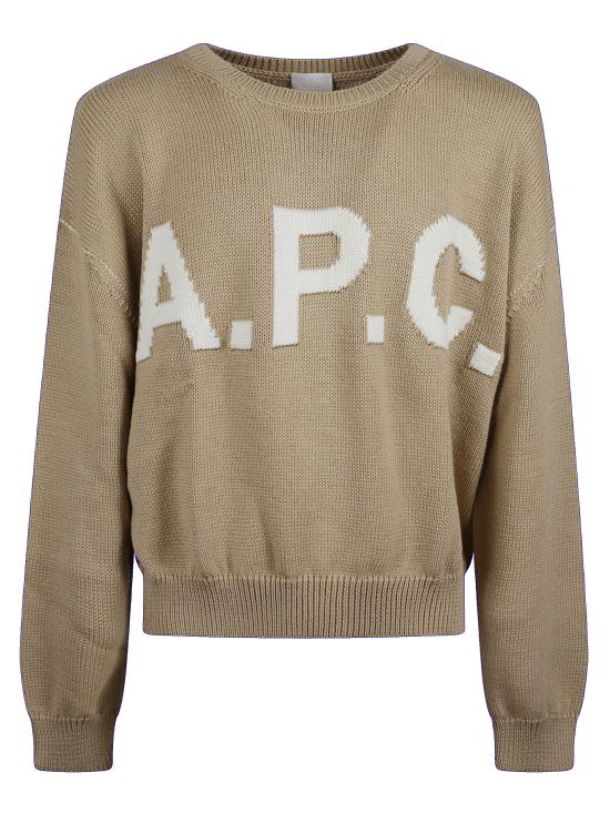 A.P.C. Men Sweater WOASLM23009 AAE Beige