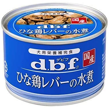 デビフ ひな鶏レバーの水煮 （150ｇＸ24缶） DOG