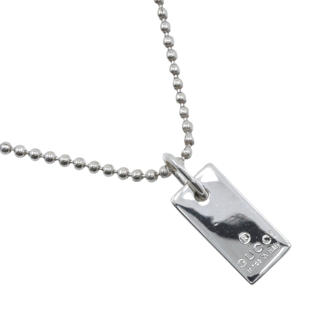 ボールチェーン ネックレス シルバー925 約10.0g ユニセックス 中古品 Aランク
