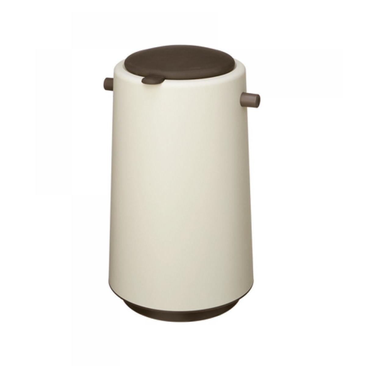 吉川国工業所 PO-01 プーポット ブラウン 専用消臭剤付　おむつ 生ごみ 防臭 ゴミ箱 ペール 45Lごみ袋