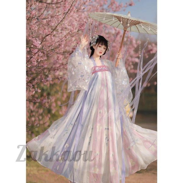 [プレミア新品]コスプレ衣装/ハロウィン衣装/漢服/チャイナ服/ワンピース/舞台ステージ衣装/宮廷風コスチューム/天女/変装/イベント/学園祭/パーティー 4,450円