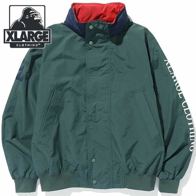 ナイロン セーリングジャケット [101243021009] NYLON SAILING JACKET メンズ アウター ブルゾン x-large エックスラージ GREEN
