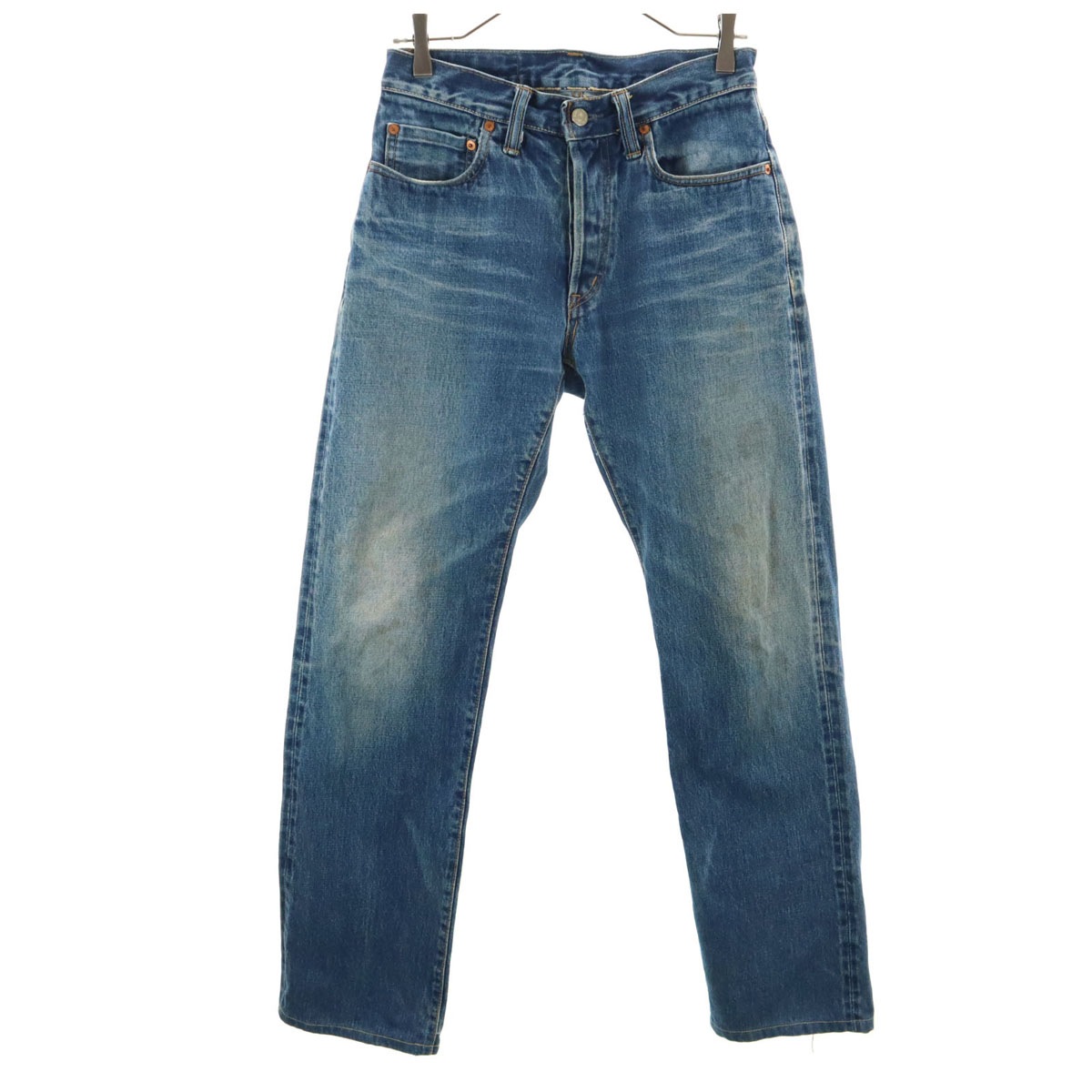 BLUE BLUE ブルーブルー 日本製 デニムパンツ W29 ウォッシュブルー ジーンズ メンズ 古着