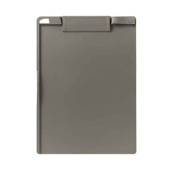 (まとめ）TANOSEE クリップボード A4タテ グレー 1セット（10枚）(×5セット) 17,128円