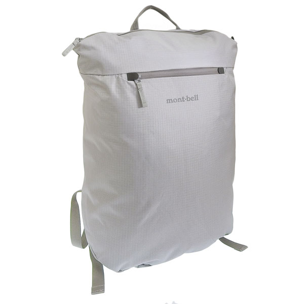モンベル バック メンズ レディース リュック リュックサック バックパック ナイロン ライトグレー トラベルタフパック20 Travel Tough Pack 20 1133451LGY mont