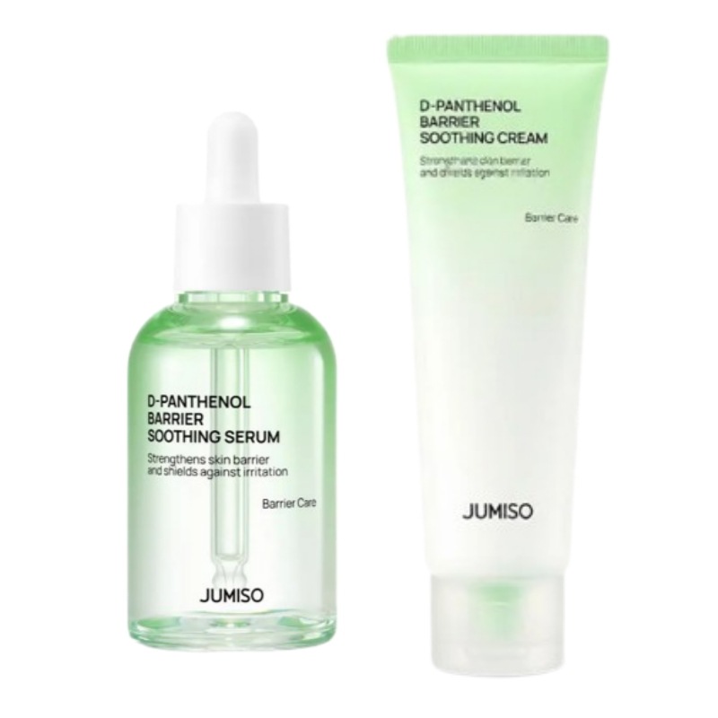 D-パンテノールバリアスージングセラム 70ml+バリアスージングクリーム 80ml/ナイアシンアミド/BHA/肌荒れ/導入美容液／肌バリア／トラブルケア