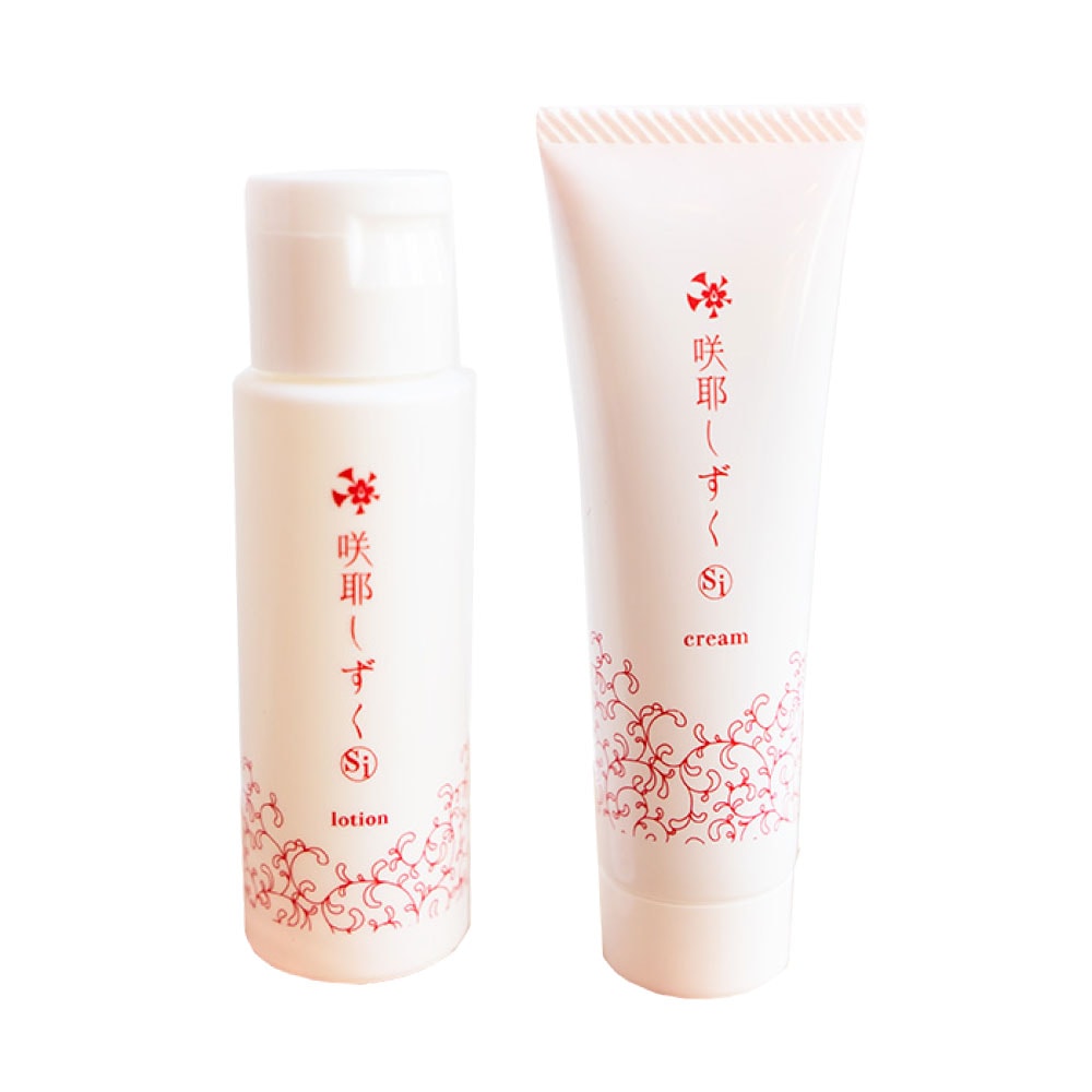 超敏感肌 クリーム ローション セット 医師推奨 ドクター ケイ素配合 珪素 シリカ 敏感肌用 肌トラブル 美肌菌 国産 やわはだ アトピー 咲耶しずく