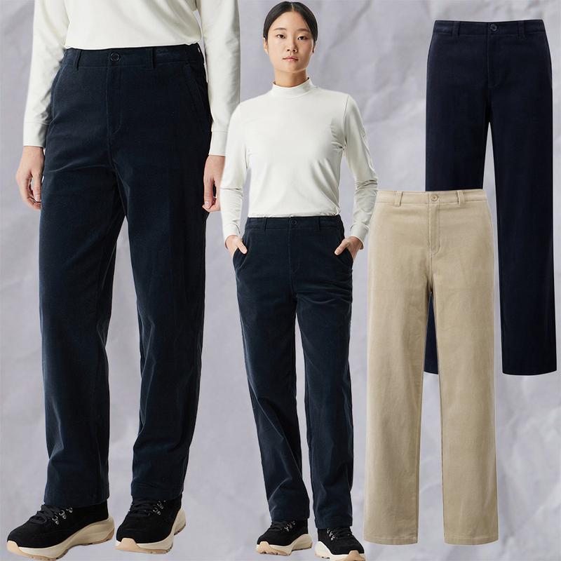 25年冬の新作ヒマラヤ女性用長ズボン ストレートフィット クラシックシルエット コーデュロイパンツ 1BYPNWU510