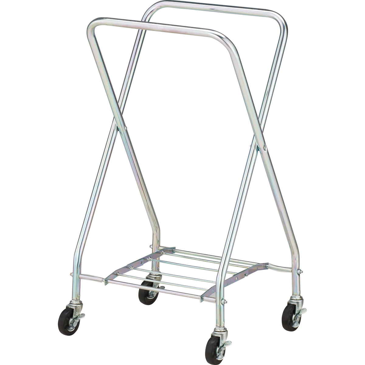 フレーム コンドル リサイクルカートY-4MT 山崎産業 台車 カート 積載量20kg フレームのみ ゴミ箱 ストッパー付きキャスター 業務用 ダストカート 運搬台車 スチール製 法人限定