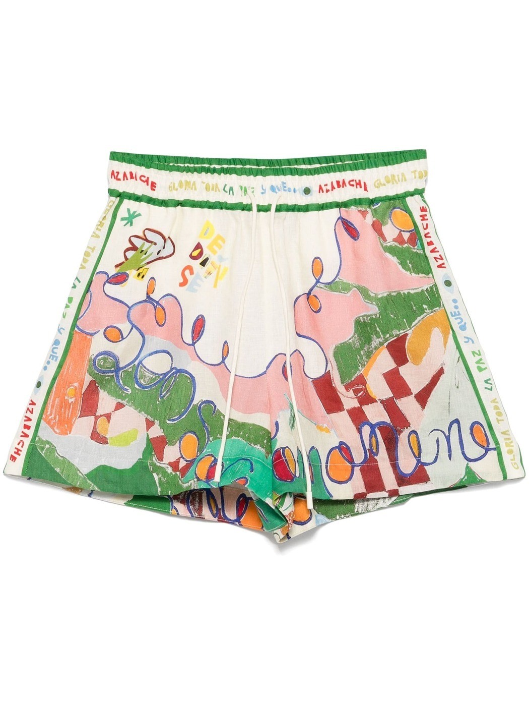 4098P MULTI マルチカラー 春夏2025 ショーツ レディース ia