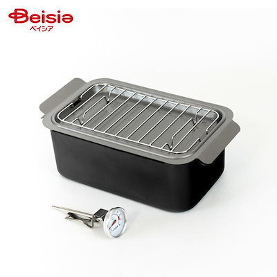 他サイト： 和平フレイズ　ポコフリットIH角型揚げ鍋 温度計アミ付　RB-2701の商品画像