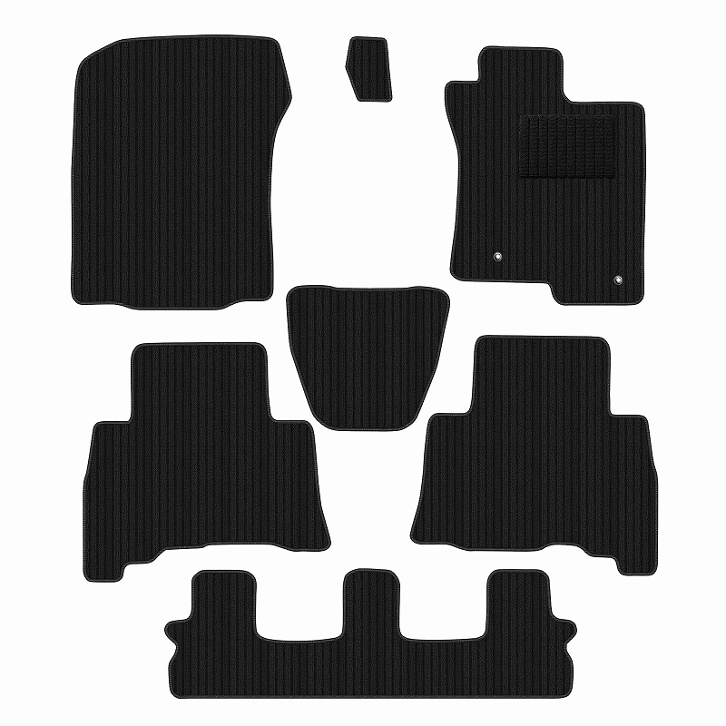 [優れた品質で安売りに挑戦]トヨタ ランドクルーザー ランクル プラド 150系 7人乗り フロアマット [3色から選択]