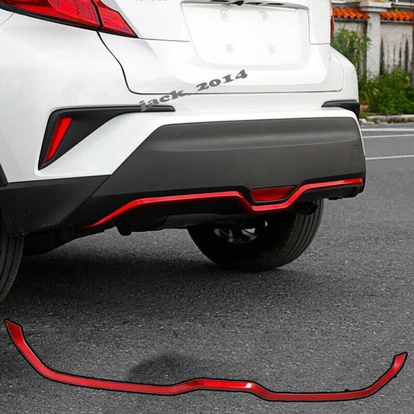 トヨタ CHR バンパーカバー ペイント リップ リア トランク スポイラー ディフューザー