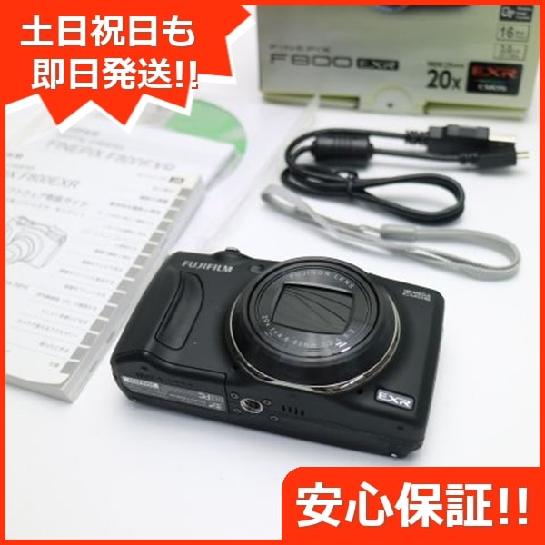美品 FinePix F800EXR ブラック デジカメ FUJIFILM 18