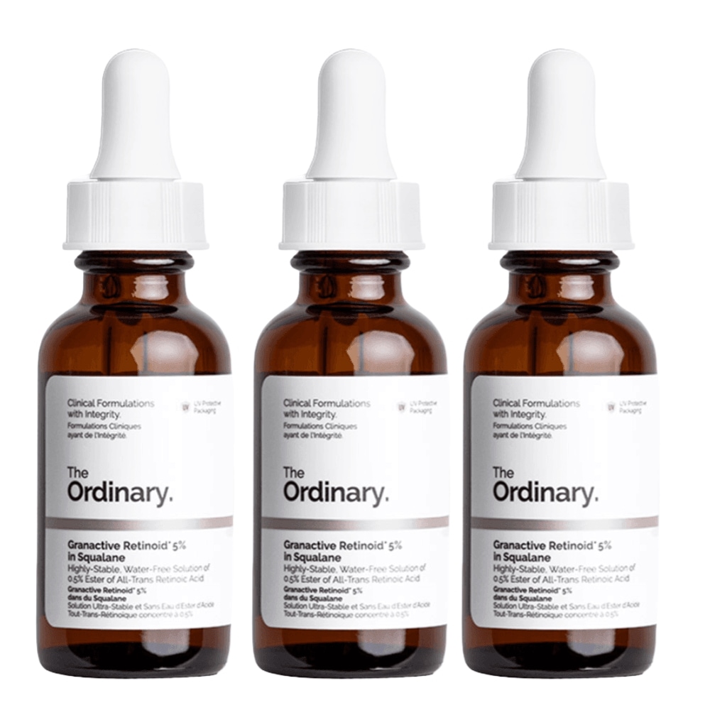 【1+1+1】 グランアクティブレチノイド5%インスクワラン, 30ml