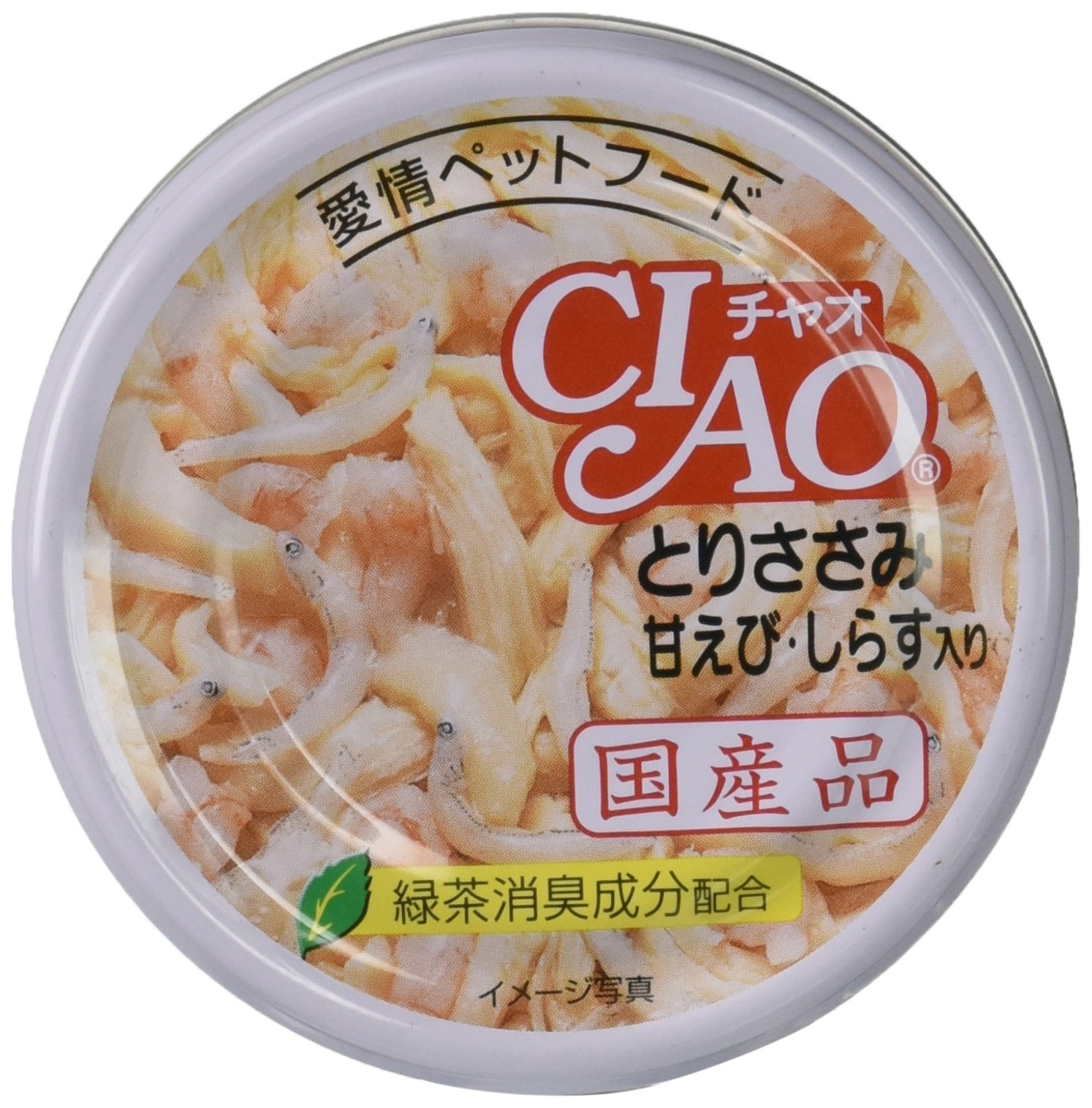 即日発送！ チャオ(CIAO)とりささみ甘えび・しらす入り85g24個セット 4,752円
