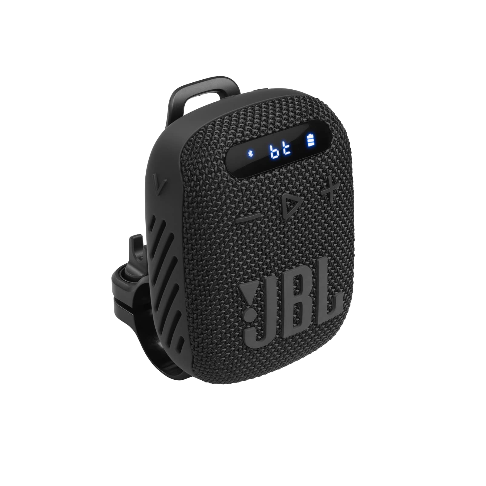 JBL WIND3 Bluetoothスピーカー 防水防塵/ハンズフリー通話/自転車取付/ワイドFMラジオ対応/USB Type-C充電/IP67 ブラック JBLWIND3JN 7,637円