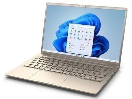 FMV LIFEBOOK MH55/J1 FMVM55J1G [ベージュゴールド] ノートパソコン(14型/AMD Ryzen 5 7520U/16GB/256GB/win 11/Office)