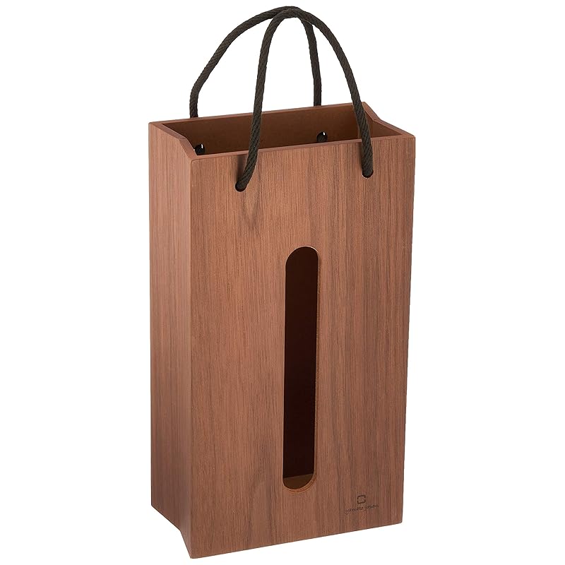 ヤマト工芸 BAG tissue Br サイズ：約W15 D8 H27 YK18-105