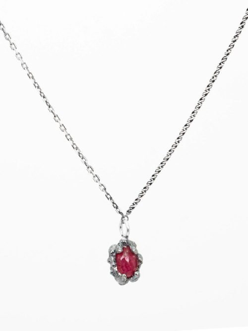 【HARANG】 HR 212N_Dyed Quartz Necklace 正規品