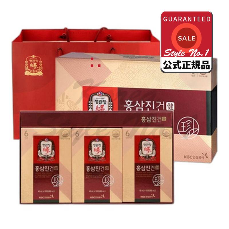 紅参ジンガン+ショッピングバッグ40ml 30個高麗人参