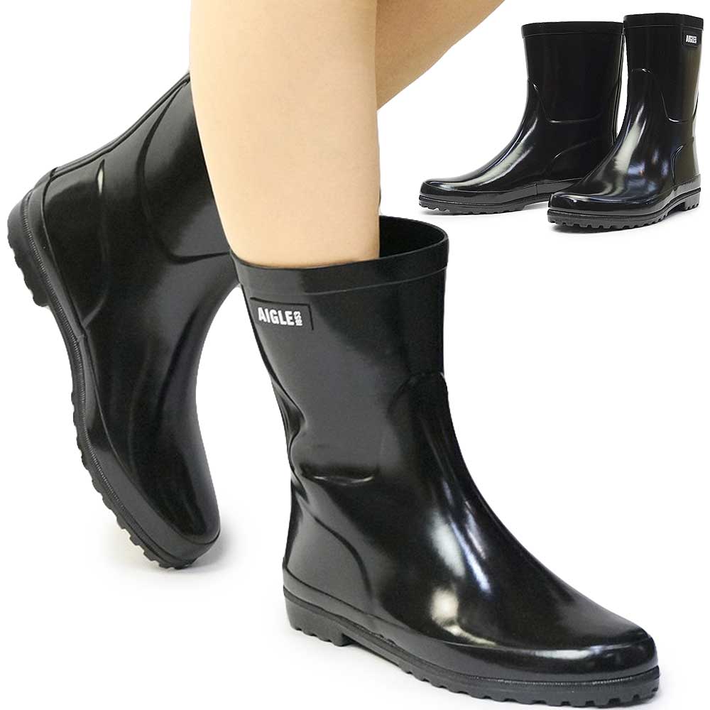 長靴 レディース ZZFS057 エリオサ ボッティロン ラバーブーツ 防水 ショート