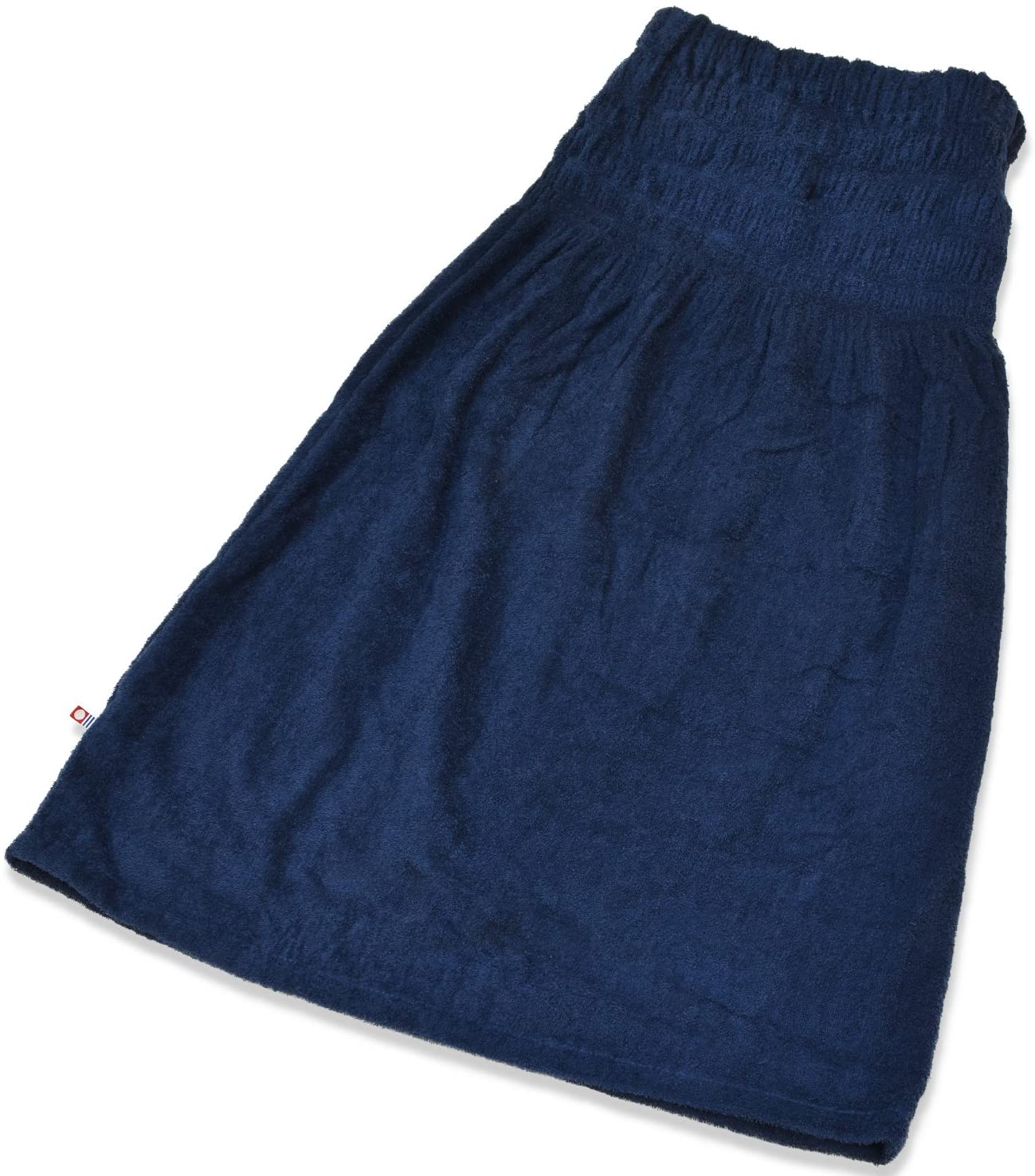 【本日限定価格】 ブルーム ネイビー 日本製 タオル お着替えタオル 巻きタオル プールタオル ラッ