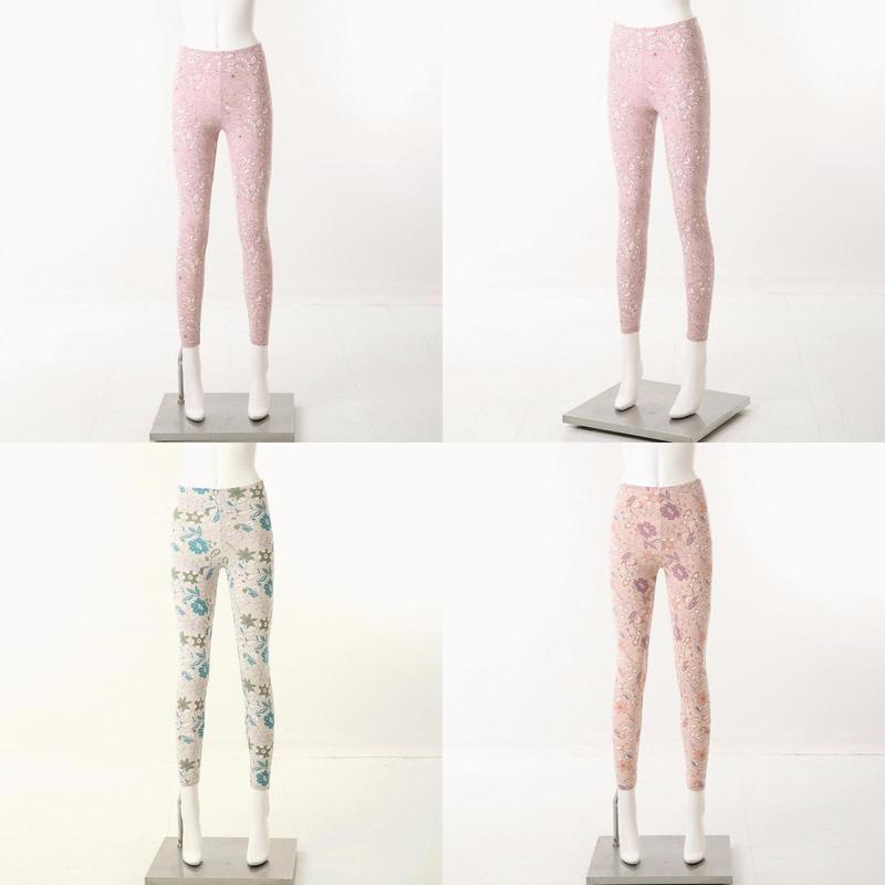 3枚入り バーンアウト 女性下着 9分丈パンツ 3枚セット VLG6052LSG