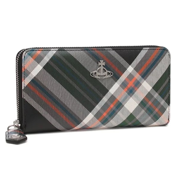 長財布 ダービー グリーン マルチカラー レディース VIVIENNE WESTWOOD 51050023 S0012 O102