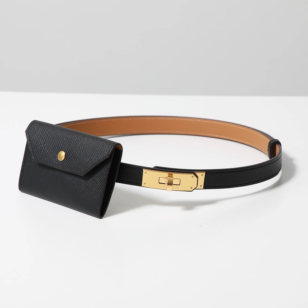 HERMES エルメス ウォレット ケリーポケット Kelly Pocket 18 H081120CC エプソン レザー カードケース コインケース付き ウェス