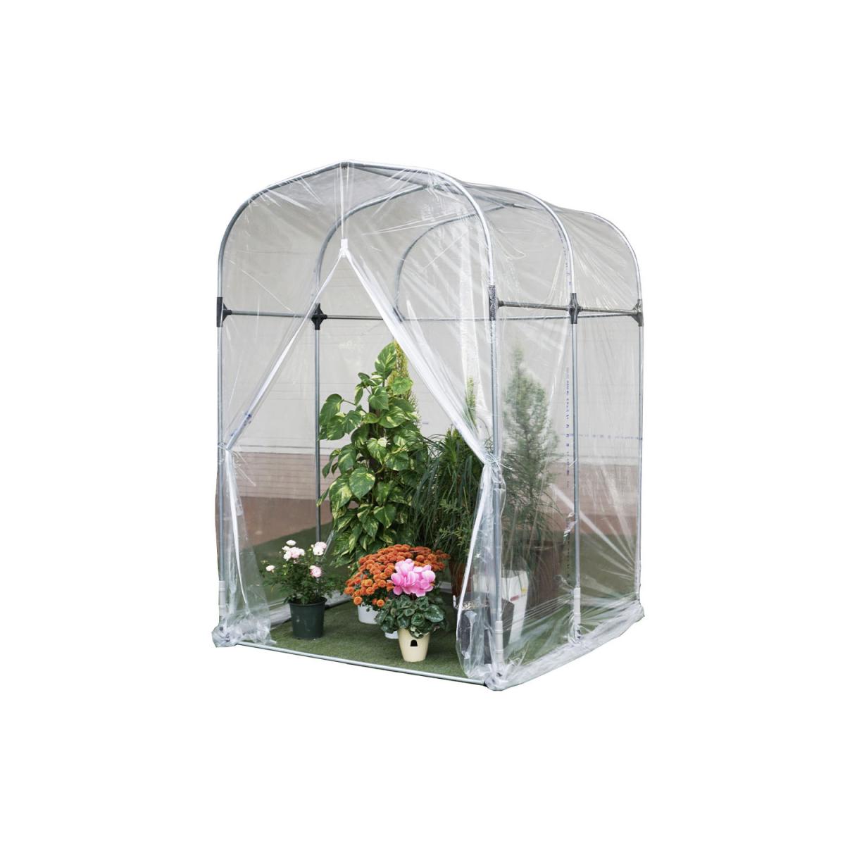 南栄工業 温室 グリーンハウス G-5 0.5坪 本体一式 植物 保護 鉢植え 観葉植物 組立式 温室ハウス ビニールハウス