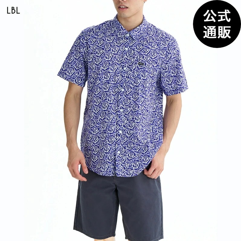 【OUTLET】メンズ 【JESSE BARBA】 BARBA ROSES SS 半袖シャツ 【2025年夏モデル】