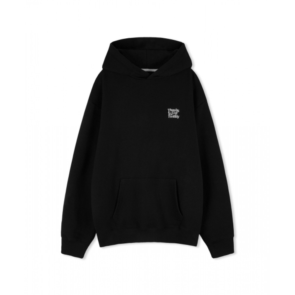 エッセンシャルロゴパーカー (ブラック)