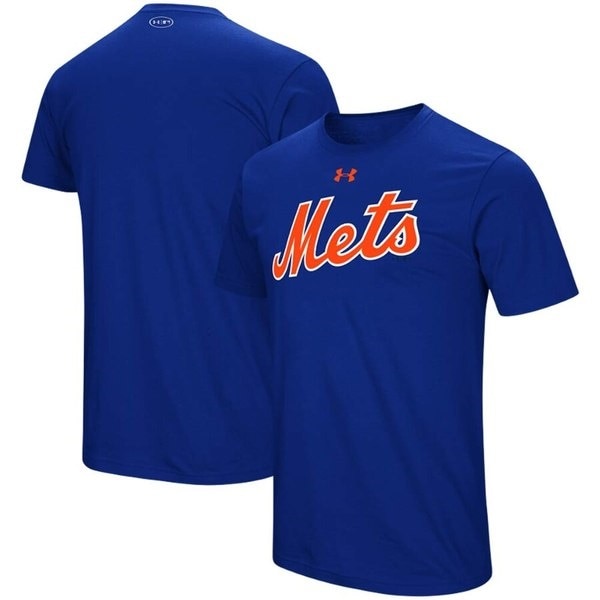 売れ筋がひクリスマスプレゼント！ Armour Under Mets York New トップス Tシャツ メンズ アンダーアーマー Wordmark  T-Shirt Performance Core Tシャツ - flaviogimenis.com.br