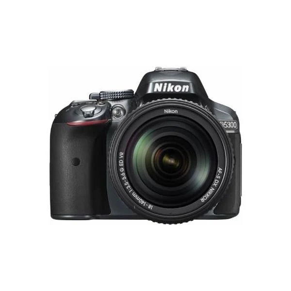 【中古】Nikon デジタル一眼レフカメラ D5300 18-140VR レンズキット グレー D5300LK18-140VRGY