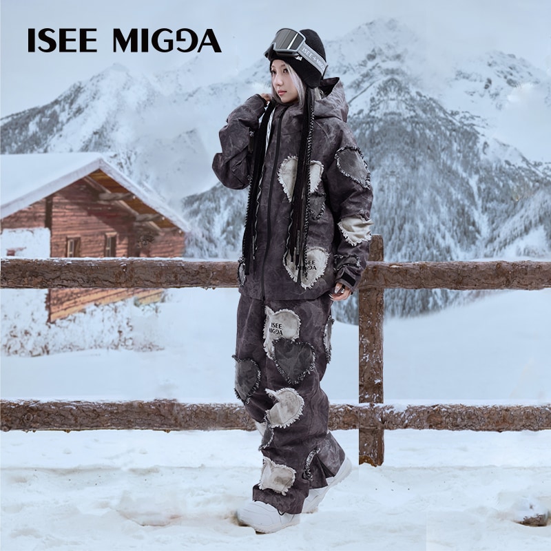 スノーボードウェア 2025-2026 上下セット レディース メンズ 防水20000mm スキーウェア スノボウェア ジャケット アウター パーカー ロングパンツ 男女兼用 防水 防寒 53,636円