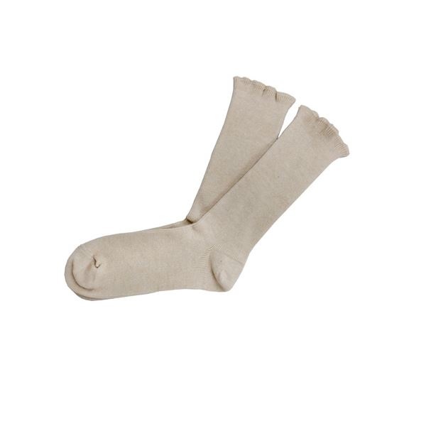 （まとめ）超のびのびくつ下 ベージュ 1足[x3セット]