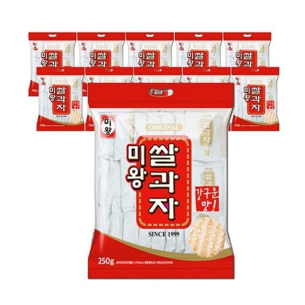 リマルト食品 美王 香ばしい米菓子 250g 10個 5,695円